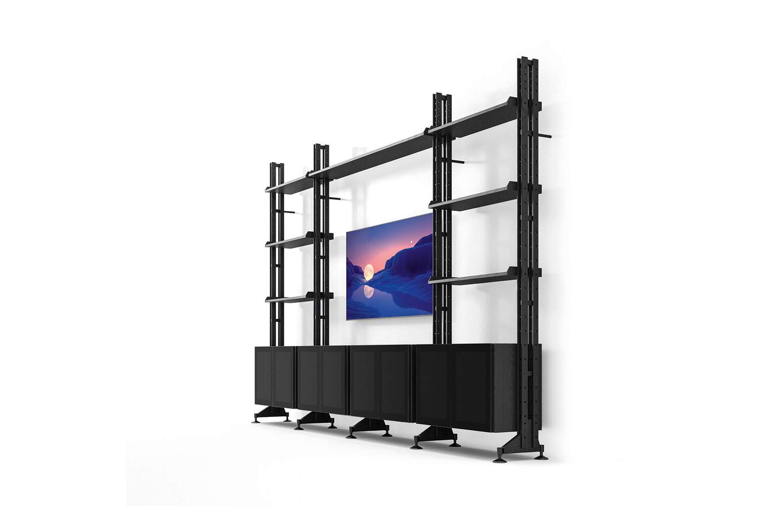 10 1 completa ambienti 835 infinito wall contenitori librerie