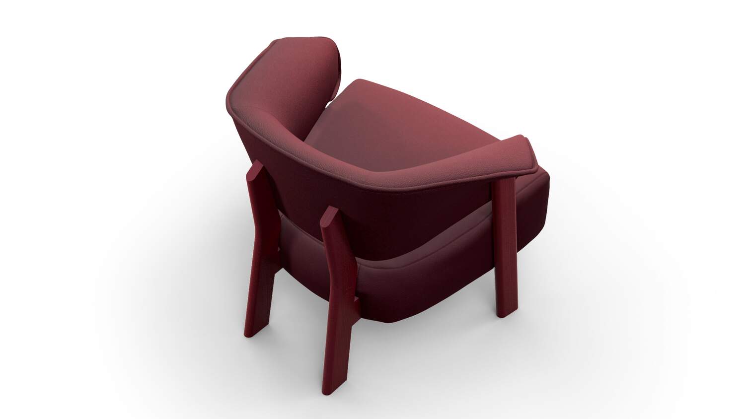 02 dettagli 571 back wing armachair