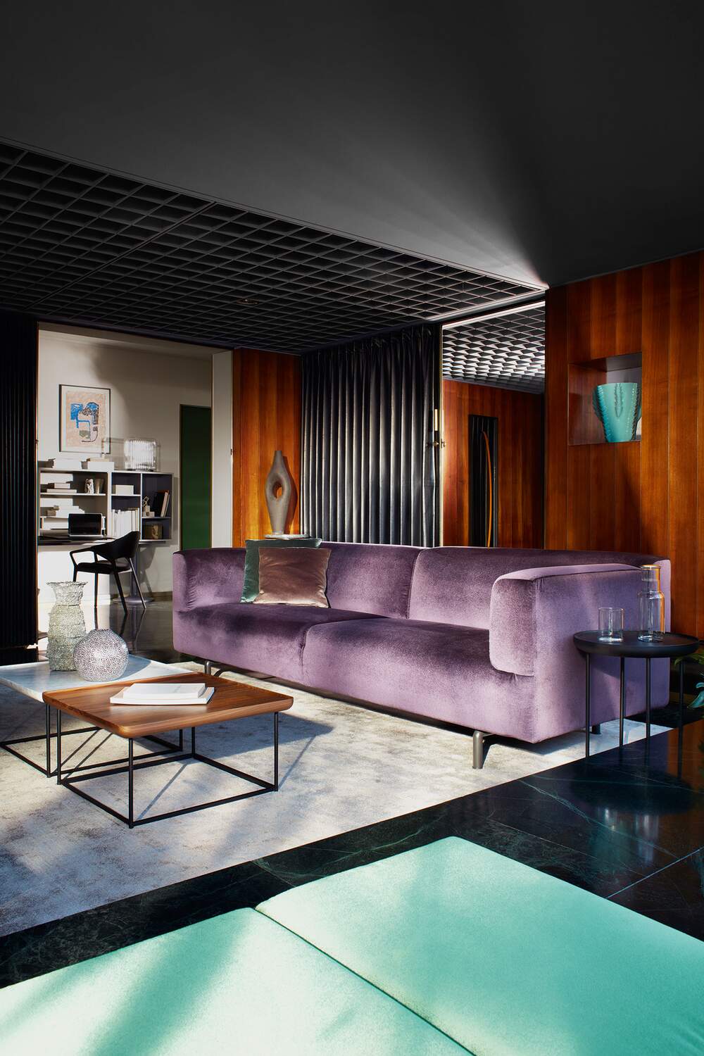 3603 ambientata divani catalogo living collection 2019 the cassina perspective brochure 250 met piero lissoni depasquale maffini osaka 13o034 melanzana 381 torei luca nichetto acciaio verniciato nero opaco legno noce canaletto marmo pietre 