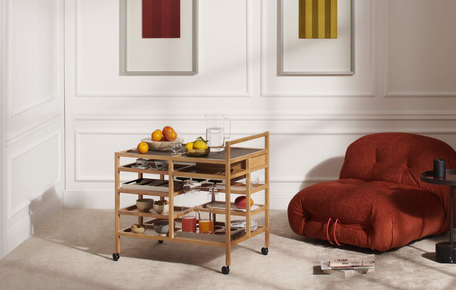 03 ambienti serving cart