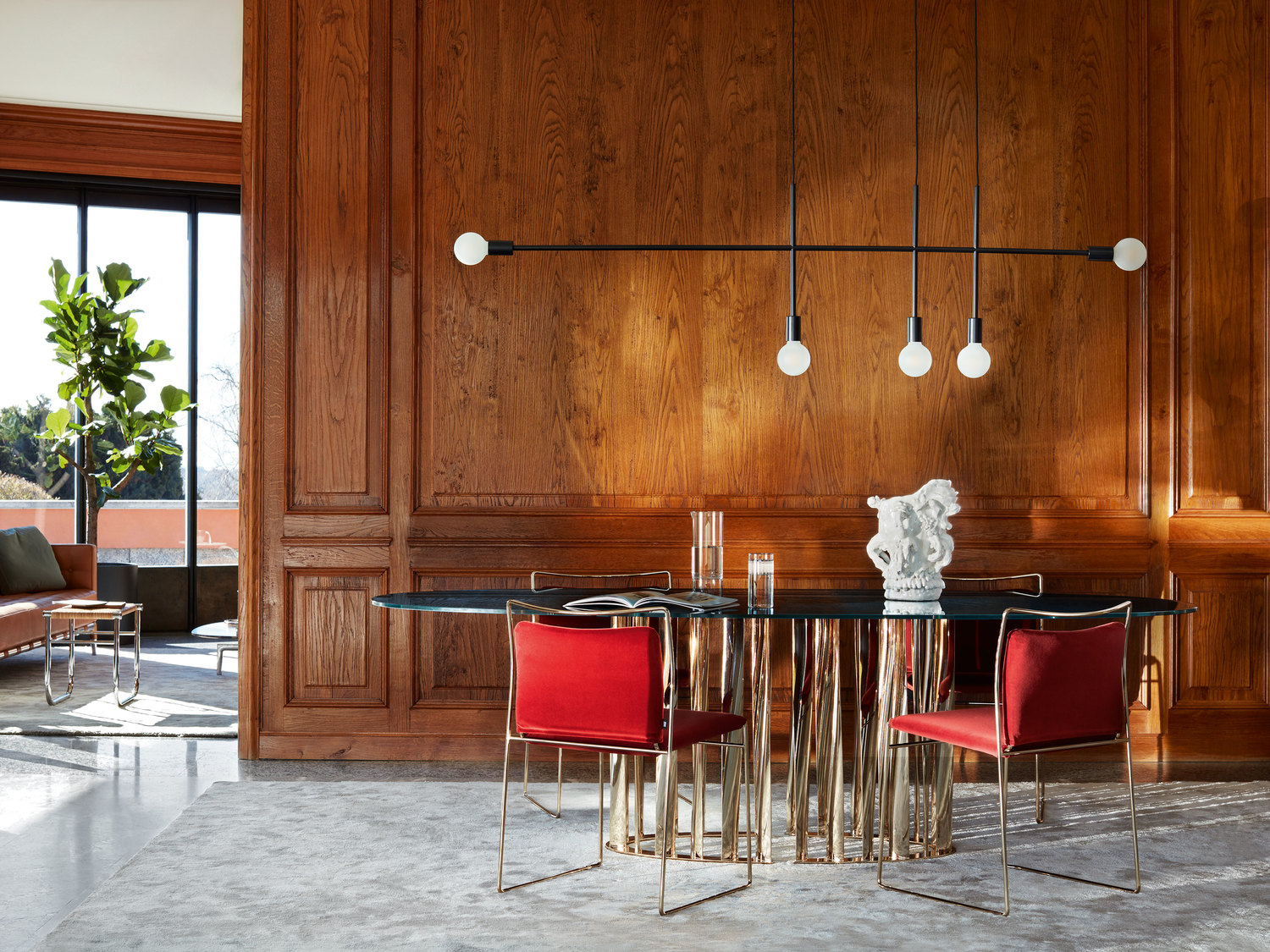 3731 a refined house immersed in nature Dining