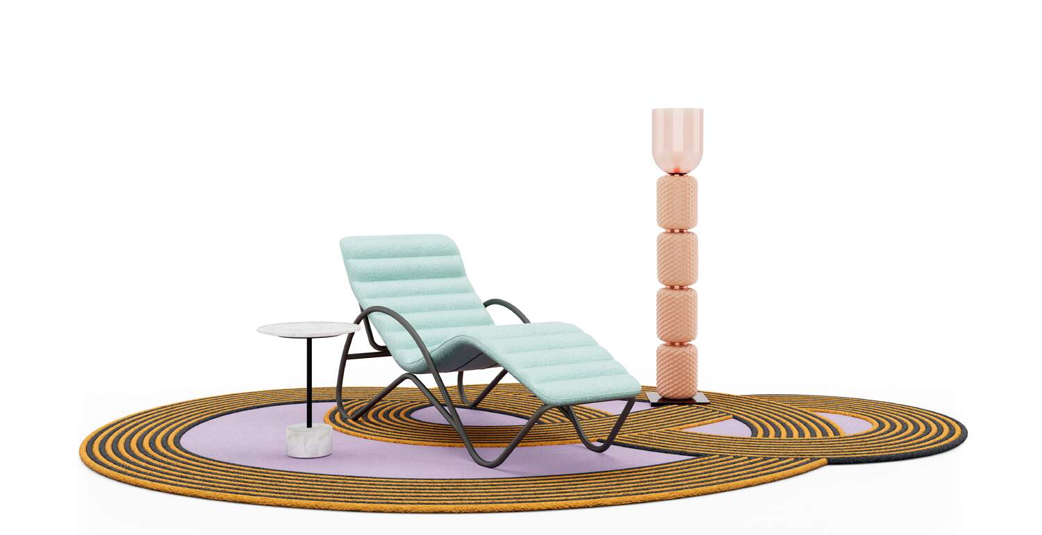 chaise longue indochine