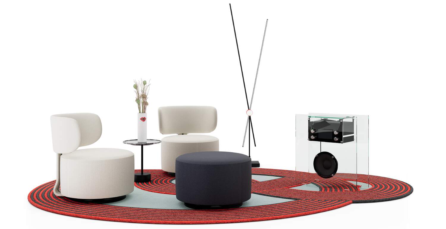 tamburound armchair island